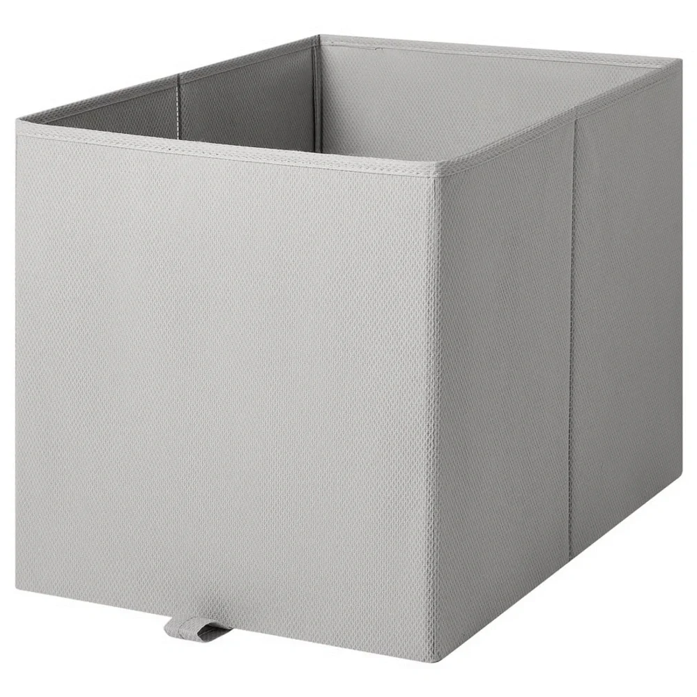 Gray Collapsible Cube Storage Box NEW